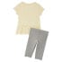 Фото #2 товара Puma TwoPiece Crew Neck Short Sleeve T-Shirt & Capri Leggings Set Toddler Girls