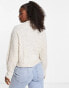 Фото #2 товара Urban Bliss balloon sleeve knitted jumper in oatmeal