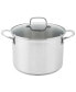 Фото #4 товара Stainless Steel 8-Qt. Covered Stockpot, Created for Macy's