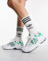 Фото #2 товара adidas Originals Response CL trainers in white and green