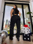Фото #4 товара Labelrail x Holly Marston utility hardware denim jeans in black