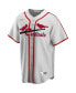 Men's Ozzie Smith White St. Louis Cardinals Home Cooperstown Collection Player Jersey