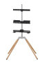 Фото #1 товара One for All Tripod Quadpod Universal TV Stand (WM7476) - 81.3 cm (32") - 177.8 cm (70") - 200 x 100 mm - 400 x 400 mm - 360° - Brown - Silver
