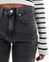 Фото #2 товара Calvin Klein Jeans high rise straight jeans in grey