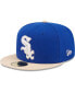 ფოტო #4 პროდუქტის Men's Royal Chicago White Sox 59FIFTY Fitted Hat