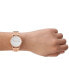 ფოტო #4 პროდუქტის Women's Signatur Sport Lille Three Hand Date Rose Gold-Tone Stainless Steel Watch 34mm