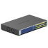 Netgear GS516PP - Unmanaged - Gigabit Ethernet (10/100/1000) - Full duplex - Power over Ethernet (PoE) - Rack mounting