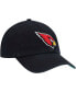 Men's Black Arizona Cardinals Franchise Logo Fitted Hat