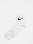 Фото #4 товара Nike Training 3 pack unisex ankle socks in white