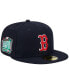 Фото #2 товара Men's Navy Boston Red Sox 1999 All Star Game Team Color 59FIFTY Fitted Hat