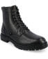 ფოტო #1 პროდუქტის Men's Denver Tru Comfort Foam Plain Toe Lace-Up Ankle Boots