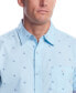Фото #4 товара Men's Short Sleeve Cotton Poplin Shirt
