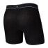 SAXX 294666 Men's Underwear COOLING HYDRO Boxer Briefs - Black, X-Large
