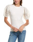 Фото #1 товара French Connection Rosana Anges Broiderie T-Shirt Women's