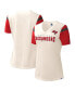 ფოტო #1 პროდუქტის Women's White Tampa Bay Buccaneers Kick Start V-Neck T-shirt