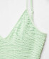 Фото #5 товара Women's Adjustable Straps Textured Swimsuit