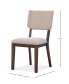Фото #5 товара Bluffton Heights Brown Transitional Dining Chair