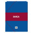Папка F.C. Barcelona M068 Тёмно Бордовый Тёмно Синий A4