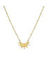 Emergence Gold Sunburst Necklace