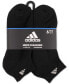 ფოტო #2 პროდუქტის Men's Cushioned Athletic 6-Pack Low Cut Socks