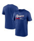 ფოტო #1 პროდუქტის Men's Royal Texas Rangers 2023 Postseason Authentic Collection Dugout T-shirt