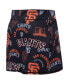 Фото #4 товара Women's Black San Francisco Giants Toss Logo Lux Skirt