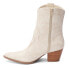 Фото #5 товара COCONUTS by Matisse Bambi Snake Pointed Toe Cowboy Booties Womens Beige Casual B
