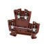 Фото #2 товара Weidmüller WDK 2.5 ZQV BR - Brown - 2.5 mm² - 24 A - 26 - 12 - 69 mm - 12.6 g