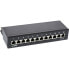 Фото #2 товара InLine Patch Panel Cat.6 12 Port desk / wall mountable black RAL9005