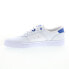 Фото #5 товара DC Teknic ADYS300763-WBL Mens White Leather Skate Inspired Sneakers Shoes