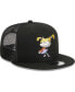 Фото #3 товара Men's and Women's Black Rugrats Angelica Trucker 9FIFTY Snapback Hat