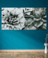 Blossoms Frameless Free Floating Tempered Art Glass Wall Art by EAD Art Coop, 36" x 72" x 0.2"