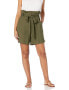 Фото #1 товара [BLANKNYC] 293827 Women's Linen Paperbag Short Shorts size XS