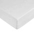 Fitted bottom sheet Decolores Liso White 200 x 200 cm Smooth