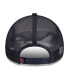 Фото #3 товара Men's White/Navy Chicago Bears Stacked A-Frame Trucker 9Forty Adjustable Hat