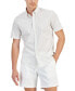 Фото #1 товара Men's Slim-Fit Stretch Stripe Button-Down Shirt