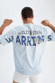 Фото #4 товара Футболка мужская defacto Fit NBA Golden State Warriors Boxi Fit 100% хлопок