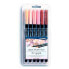 Фото #3 товара LYRA Double-ended watercolor aqua brush marker and skin tone brush blister of 6 assorted units