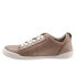Softwalk Athens S2051-118 Womens Brown Leather Lifestyle Sneakers Shoes 10
