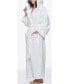 Hooded Full Ankle Length Premium Fleece Bathrobe