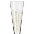 Champagnerglas Goldnacht Blumenmeer