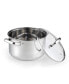 Фото #9 товара Stock Pot with Lid, Basics Stainless Steel Casserole Stockpots, 5-Quart