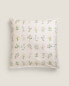 Botanical print pillowcase