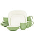 Фото #62 товара Colorwave Square 16-Pc. Dinnerware Set, Service for 4