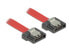 Фото #2 товара Delock 83833 - 0.2 m - SATA III - SATA 7-pin - SATA 7-pin - Male/Male - Red