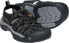 Pánské kožené sandály NEWPORT 1022247 black/steel grey