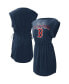 Фото #1 товара Women's Navy Boston Red Sox G.O.A.T Swimsuit Cover-Up Dress