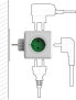 PowerCube Rozgałęźnik Original USB zielony (2202GN/FROUPC)