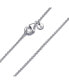 ფოტო #2 პროდუქტის Sterling Silver Classic Cable Chain Necklace