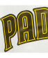 Men's White San Diego Padres Taping T-shirt